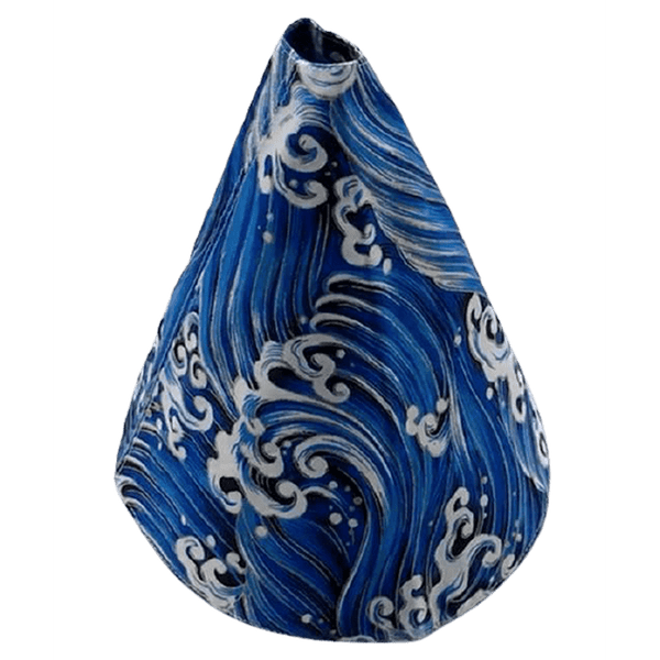 Japanese Fabric Blue Waves Gear Shift Boot cover JDM Performance