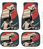 Japanese Samurai Car Mats Jdm Car Floor Mats