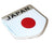 Japanese Stickers Decal Flag Emblem Badge