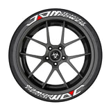 Japanese Tire Letters Decals