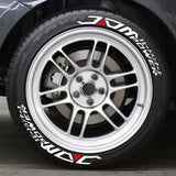 Japanese Tire Letters Decals