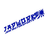Japworks JDM Motorsports Sun Strip Window Sticker