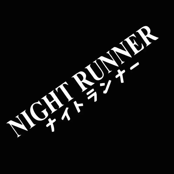 Jdm Car Stickers Night Runner