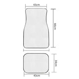 Kanagawa Big Wave Anime Car Mats Jdm Car Floor Mats