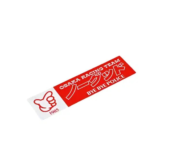 Kanjo Osaka No Good Racing Team Sticker