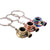 Key chain Turbo Turbocharger Spinning Turbo Key Chain