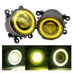 LED Angel Eye Fog Lamps DRL for Honda City Grace 2014-2019