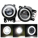 LED Angel Eye Fog Lamps DRL for Honda City Grace 2014-2019