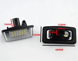 LED Rear Number Plate Lights for Toyota Glanza EP91