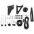 Lightweight K-Series A/C & P/S Delete Pulley Kit for K20 K24 Engines