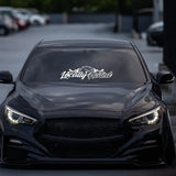 Locally Hated Window Decal