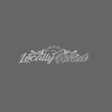 Locally Hated Window Decal