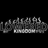 Lowered Kingdom Flame for Car Sticker Decal