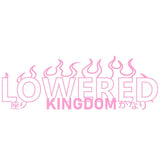 Lowered Kingdom Flame for Car Sticker Decal