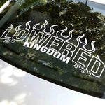 Lowered Kingdom Flame for Car Sticker Decal