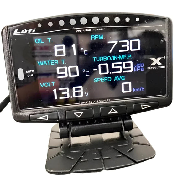 XF Series X1 OBD2 Smart Digital Multi Meter Gauge