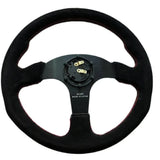 MGN Steering Wheel 14inch 350mm Suede JDM