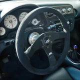 MGN Steering Wheel 14inch 350mm Suede JDM