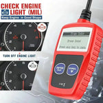 MS309 OBD2 Diagnostic Tool - Clear Fault Codes & Engine Scanner