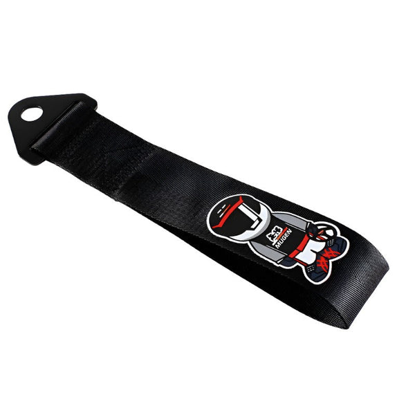 Mugen Black Racing Tow Strap