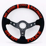 NGR Kanjo Steering Wheel Suede 350mm