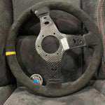 Nardi 350mm Racing Carbon Suede Steering Wheel