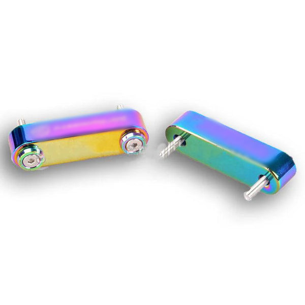 Neo-Chrome Password JDM Hood Risers Vent Spacer Honda Civic