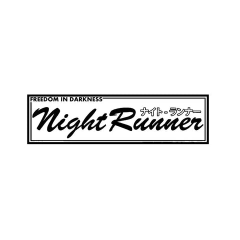 Night Runner Car Sticker