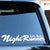 Night Runner Jdm Front Windshield Stickers