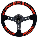 NGR Kanjo Steering Wheel Suede - 13/14 Inch