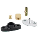 Oil Drain & Feed Line Kit w/ Oil Pan Flange for T3 T4 T04E T60 T70