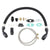 Oil Drain & Feed Line Kit w/ Oil Pan Flange for T3 T4 T04E T60 T70