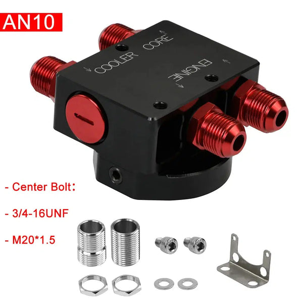 Oil Filter Sandwich Adaptor With Oil filter