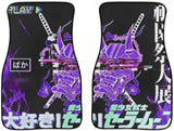 Oni Mask Virus Anime Jdm Car Floor Mats 4pc