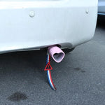 Pink Heart Exhaust Tip