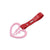 Pink Broken Heart Tsurikawa Pink PVC Strap JDM Performance