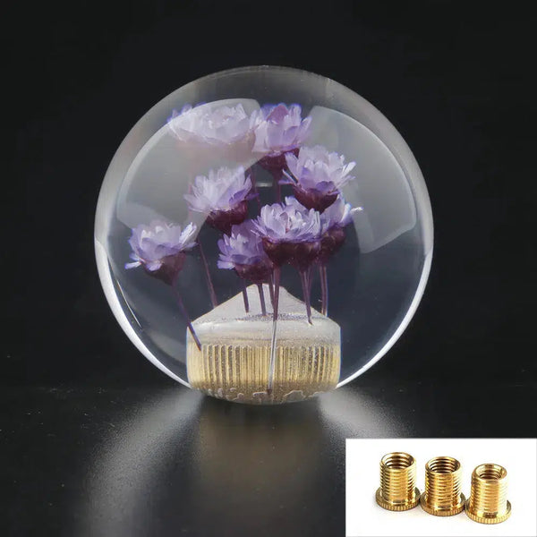 Purple Flower Gear Shift knobs