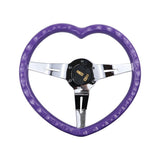 Purple Steering Wheel - Heart Steering Wheel - JDM Performance
