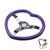 Purple Steering Wheel Heart Steering Wheel 350mm