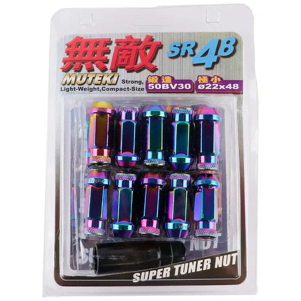 Muteki SR48 Steel Extended Lug Nuts
