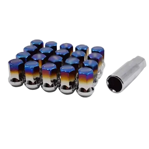 RSpec Burnt Blue Wheel Lug Nuts