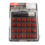 RSpec V-Lines 17 HEX Steel Tuner Lug Nuts