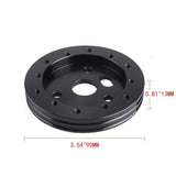 Racing 0.5" Hub For 6 Hole Steering Wheel For Grant Apc 3 Hole Adapter Boss JDM Performance