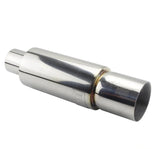 Racing Exhaust Muffler Straight Tip 90mm 3.5"