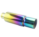 Racing Exhaust Muffler Straight Tip 90mm 3.5"