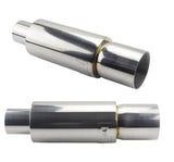 Racing Exhaust Muffler Straight Tip 90mm 3.5"