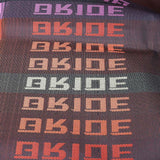Rainbow JDM Bride Fabric: Premium Race Car Fabric for Interior Customization