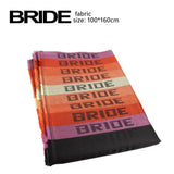 Rainbow JDM Bride Fabric