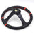 Ralliart Deep Dish Leather Steering Wheel 14inch