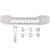 Rear Subframe Brace & Tie Bar,Civic FD FB FG